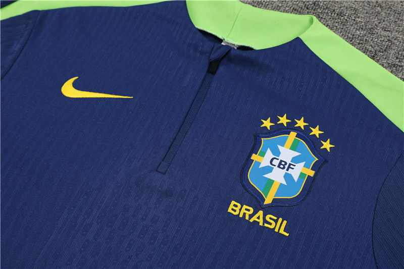 2024 Brazil Player Version Training Suit/2024巴西半拉训练服,球员版