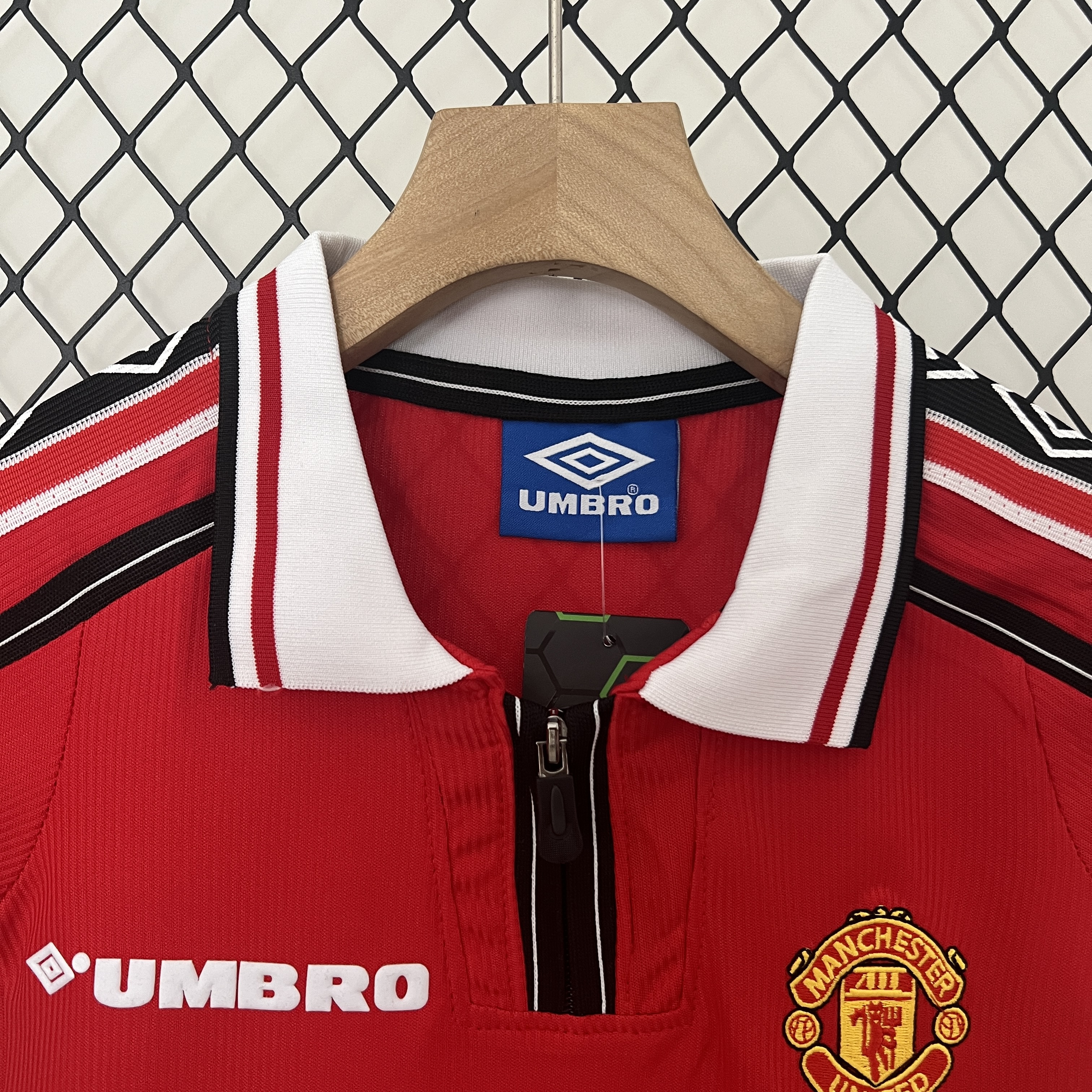 Retro 98-99 Manchester United Home Kids Kit/ 98-99曼联主场童装