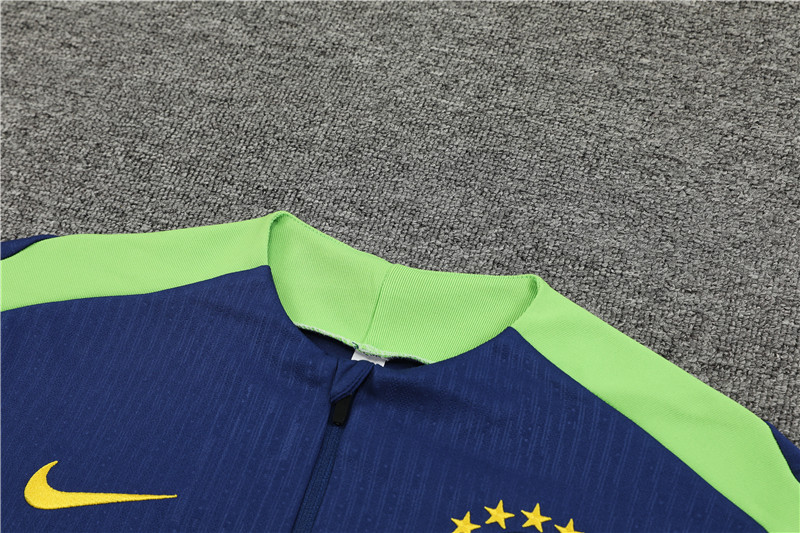 2024 Brazil Player Version Training Suit/2024巴西半拉训练服,球员版