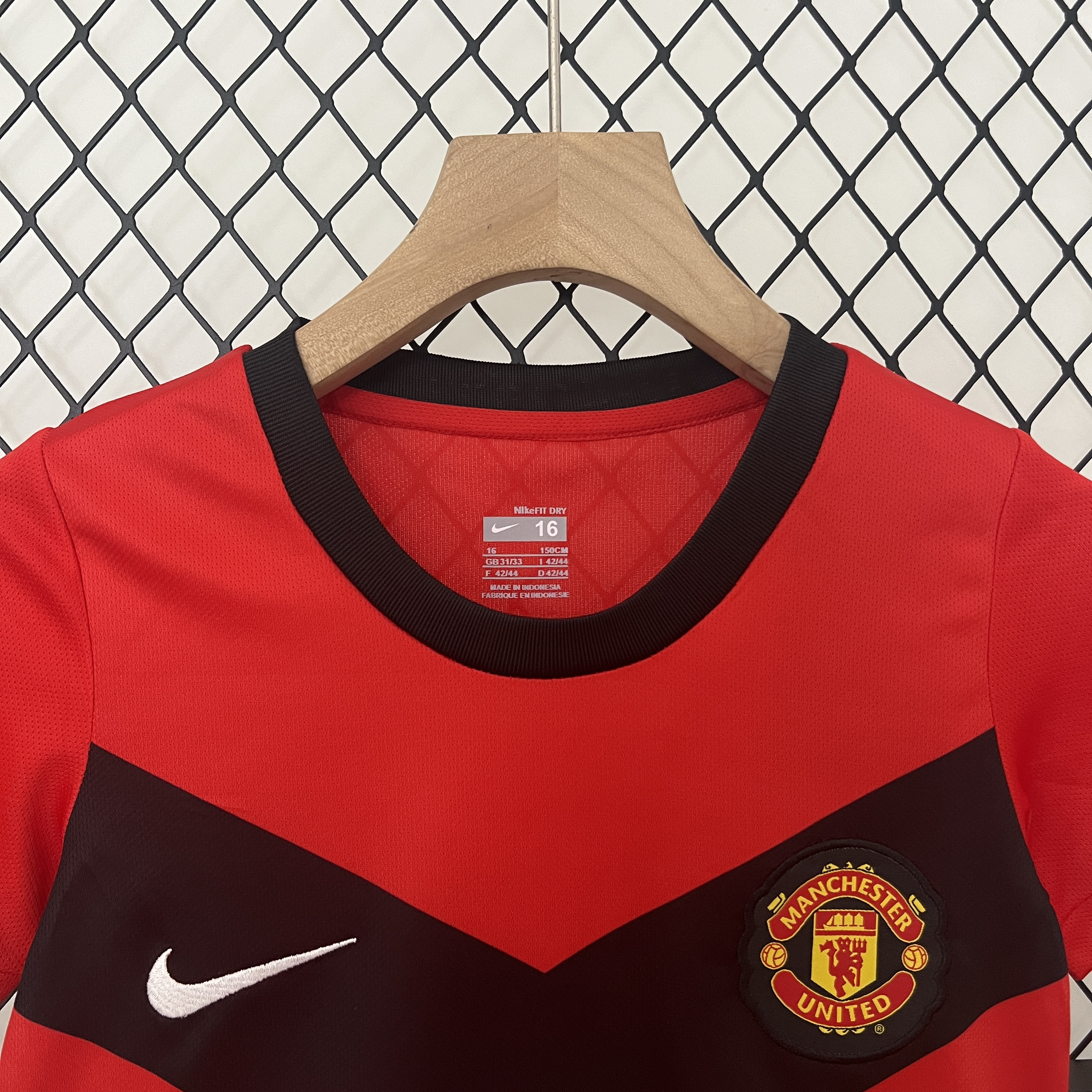 Retro 09-10 Manchester United Home Kids Kit/09-10曼联主场童装