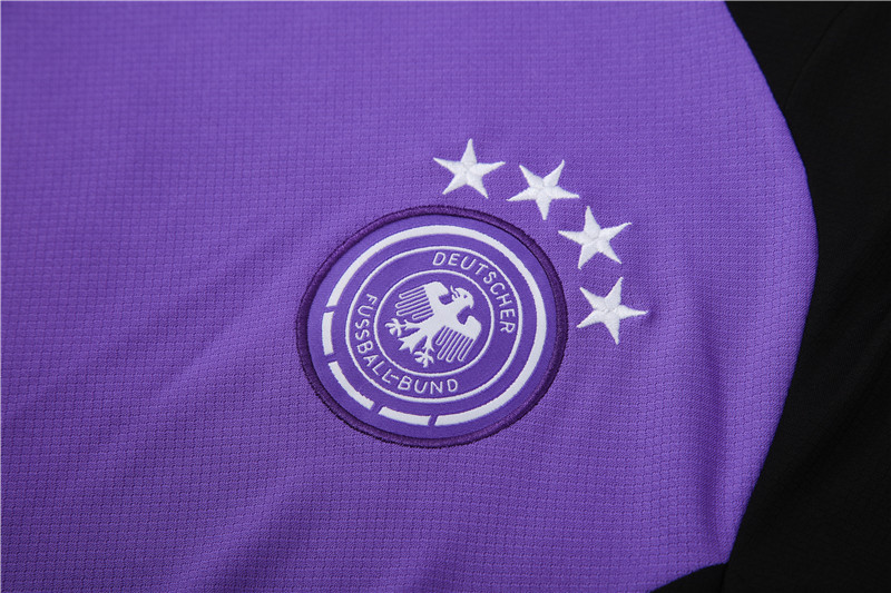 2024 Germany Purple Short Sleeve Training Suit/2024德国短袖训练服