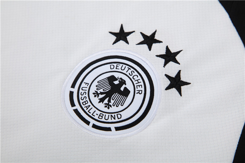 2024 Germany White Short Sleeve Training Suit/2024德国短袖训练服