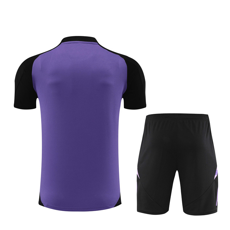 2024 Germany Purple Short Sleeve Training Suit/2024德国短袖训练服
