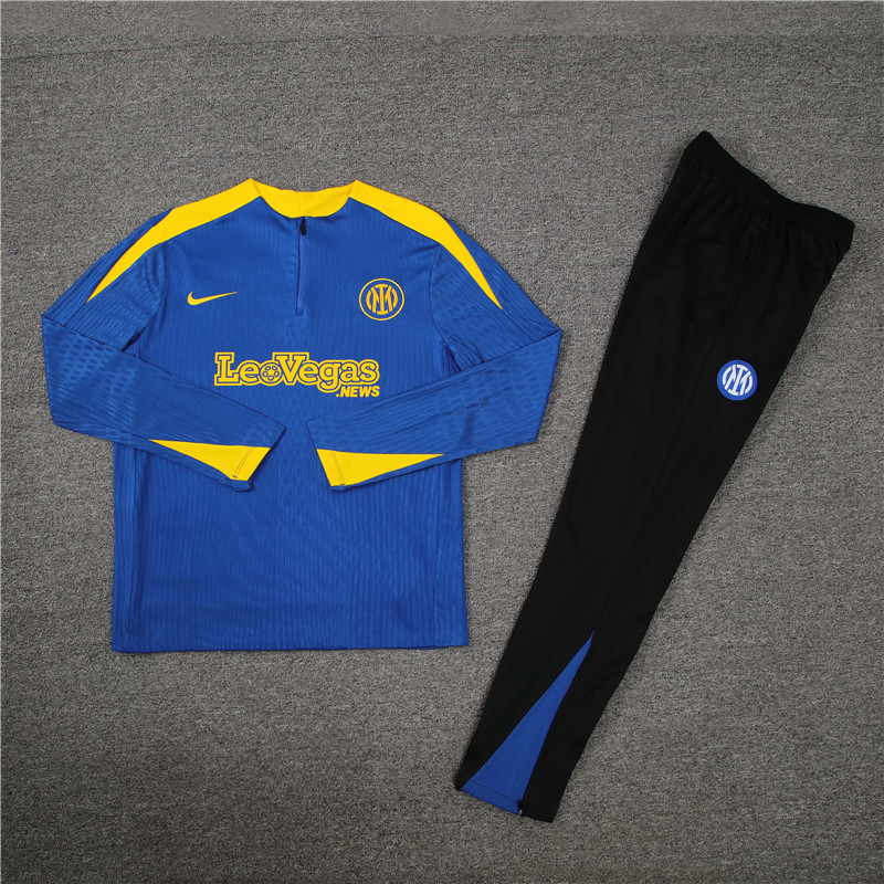 24-25 Inter Milan Player Version Training Suit/24-25国米半拉训练服,球员版