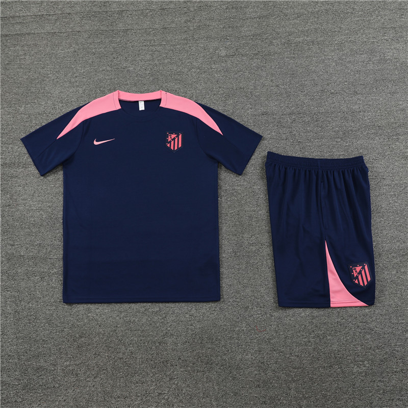24-25 Atletico Madrid Short Sleeve Training Suit/ 24-25马竞短袖训练服
