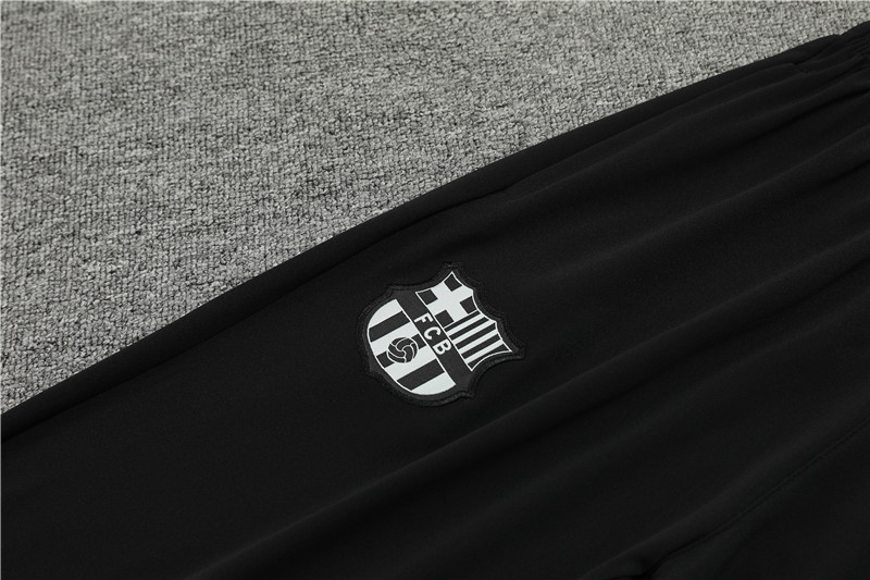24-25 Barcelona grey Player Version Training Suit/24-25巴萨半拉训练服,球员版