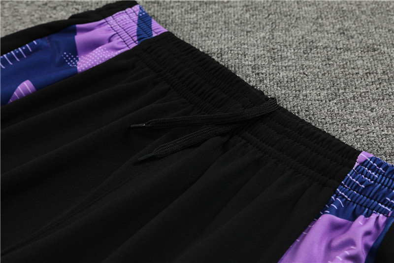 2024 Germany Purple Training Suit/2024德国紫色半拉训练服
