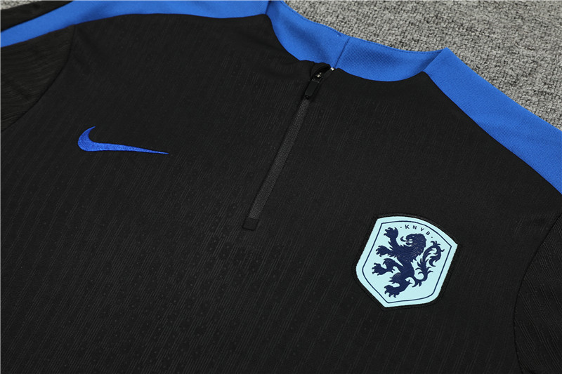 2024 HL Blue Player Version Training Suit/2024荷兰半拉训练服,球员版