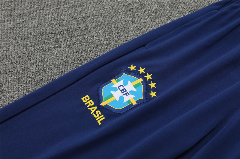 2024 Brazil Yellow Player Version Training Suit/2024巴西半拉训练服,球员版
