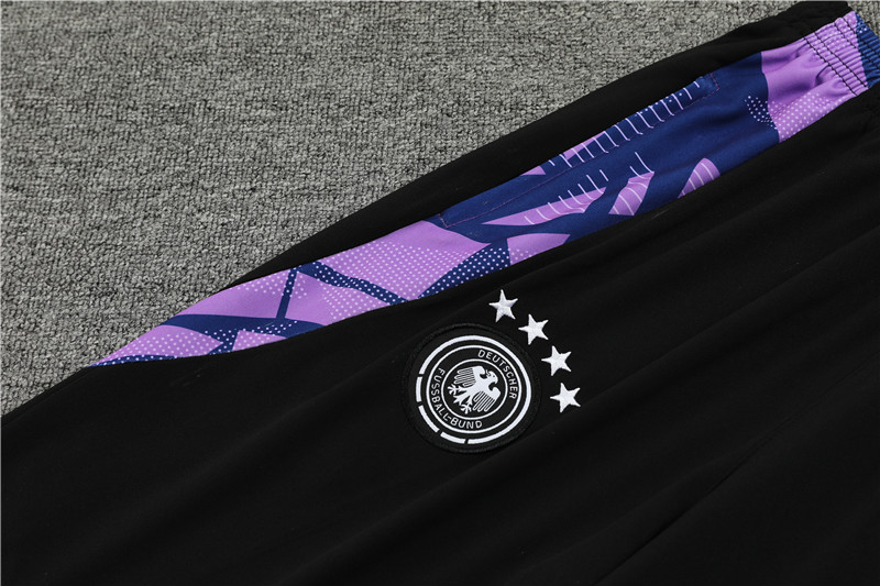 2024 Germany Purple Training Suit/2024德国紫色半拉训练服