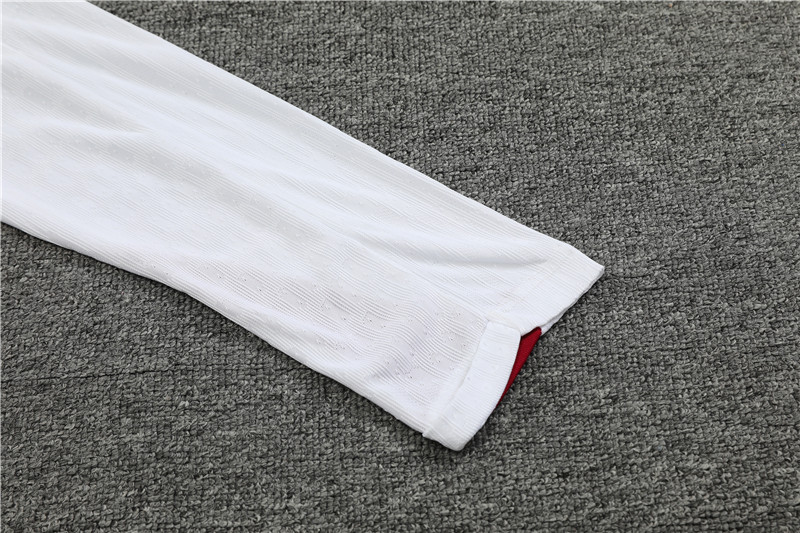 2024 England White Player Version Training Suit/2024英格兰半拉训练服,球员版