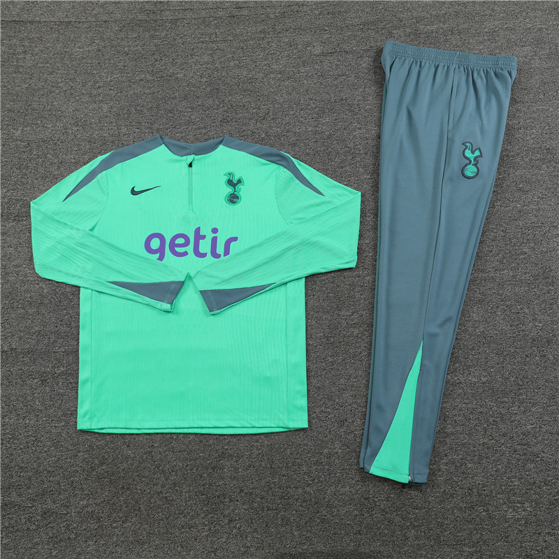 24-25 Tottenham Hotspur Player Version Training Suit/24-25热刺半拉训练服,球员版