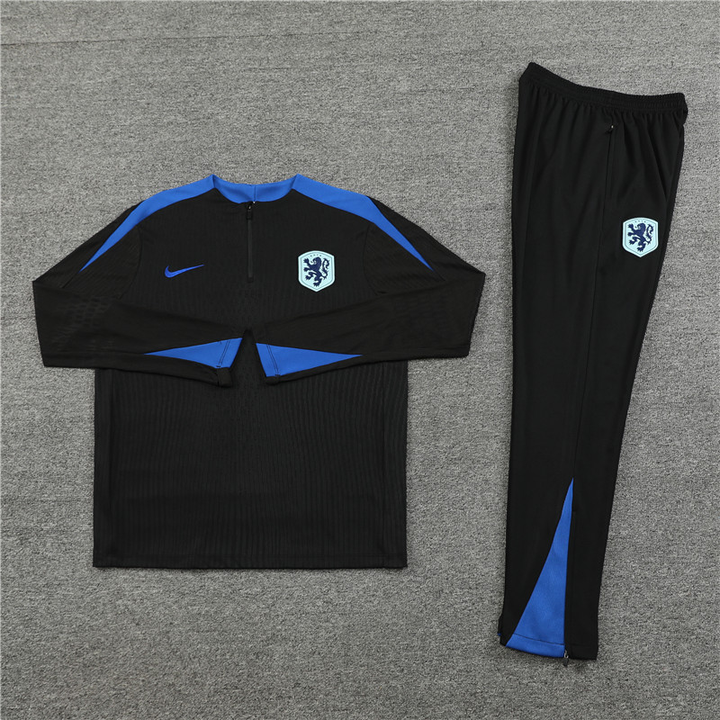 2024 HL Blue Player Version Training Suit/2024荷兰半拉训练服,球员版