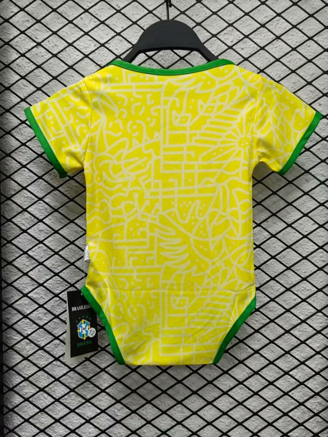 2024 Brazil Home Baby Clothing/2024巴西主场婴儿装