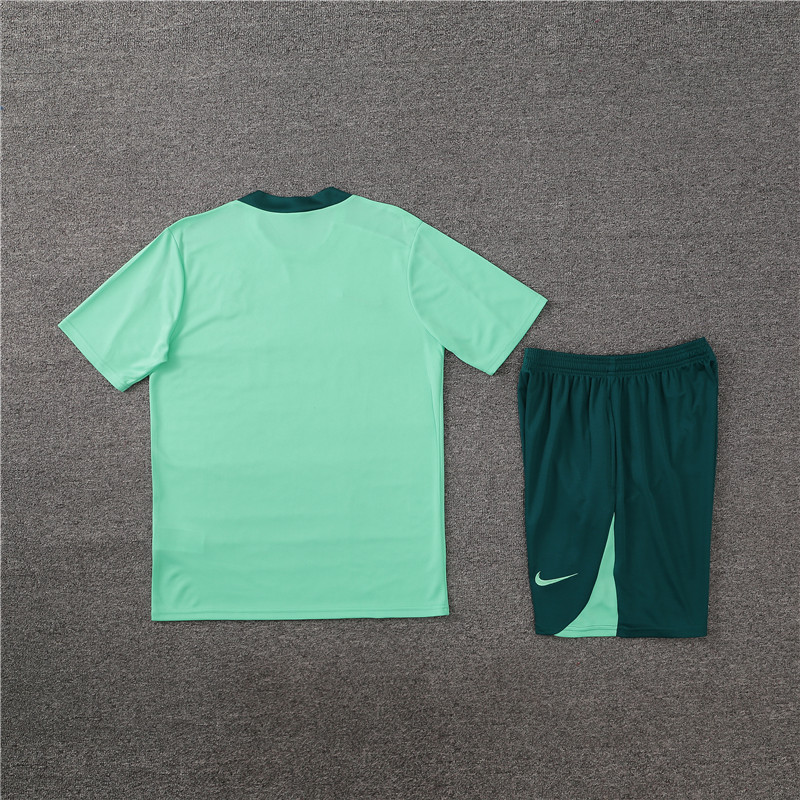 24-25 Tottenham Hotspur Short Sleeve Training Suit/24-25热刺绿色短袖训练服