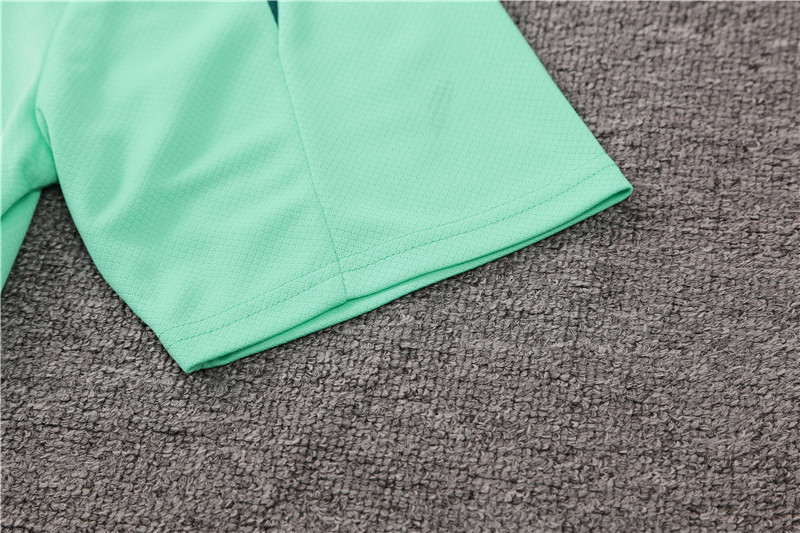 24-25 Tottenham Hotspur Short Sleeve Training Suit/24-25热刺绿色短袖训练服