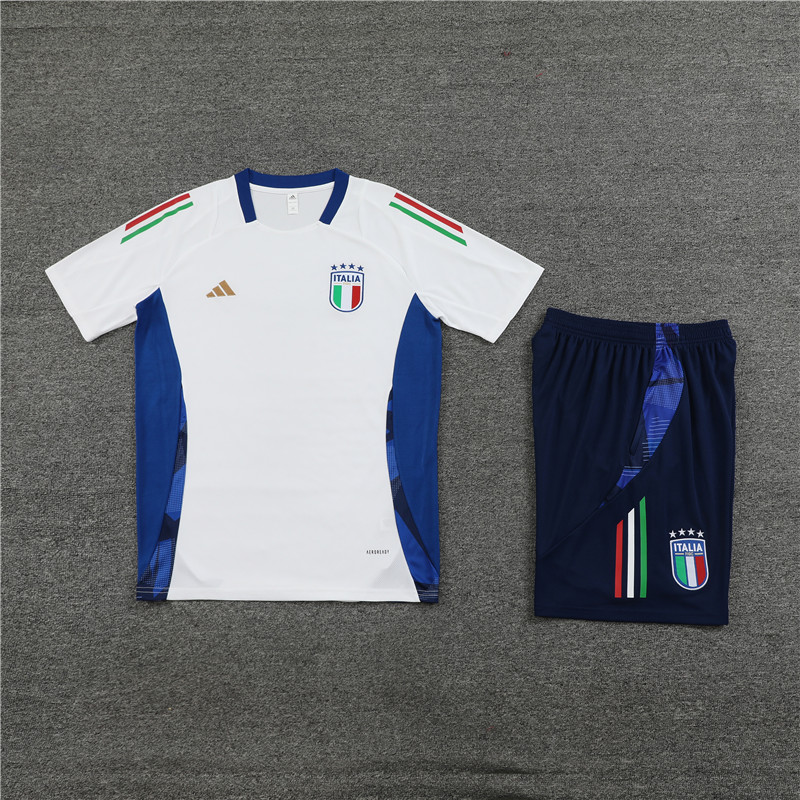 2024 Italy Short Sleeve Training Suit/2024意大利短袖训练服