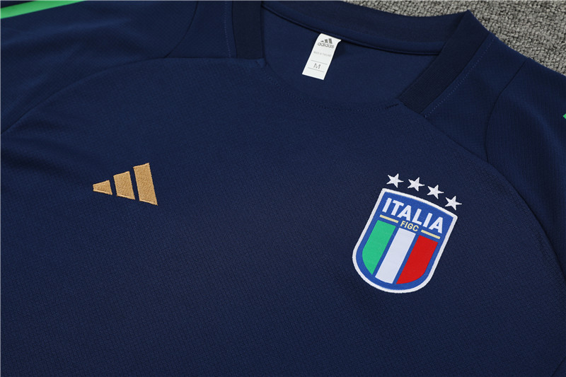 2024 Italy Short Sleeve Training Suit/2024意大利短袖训练服