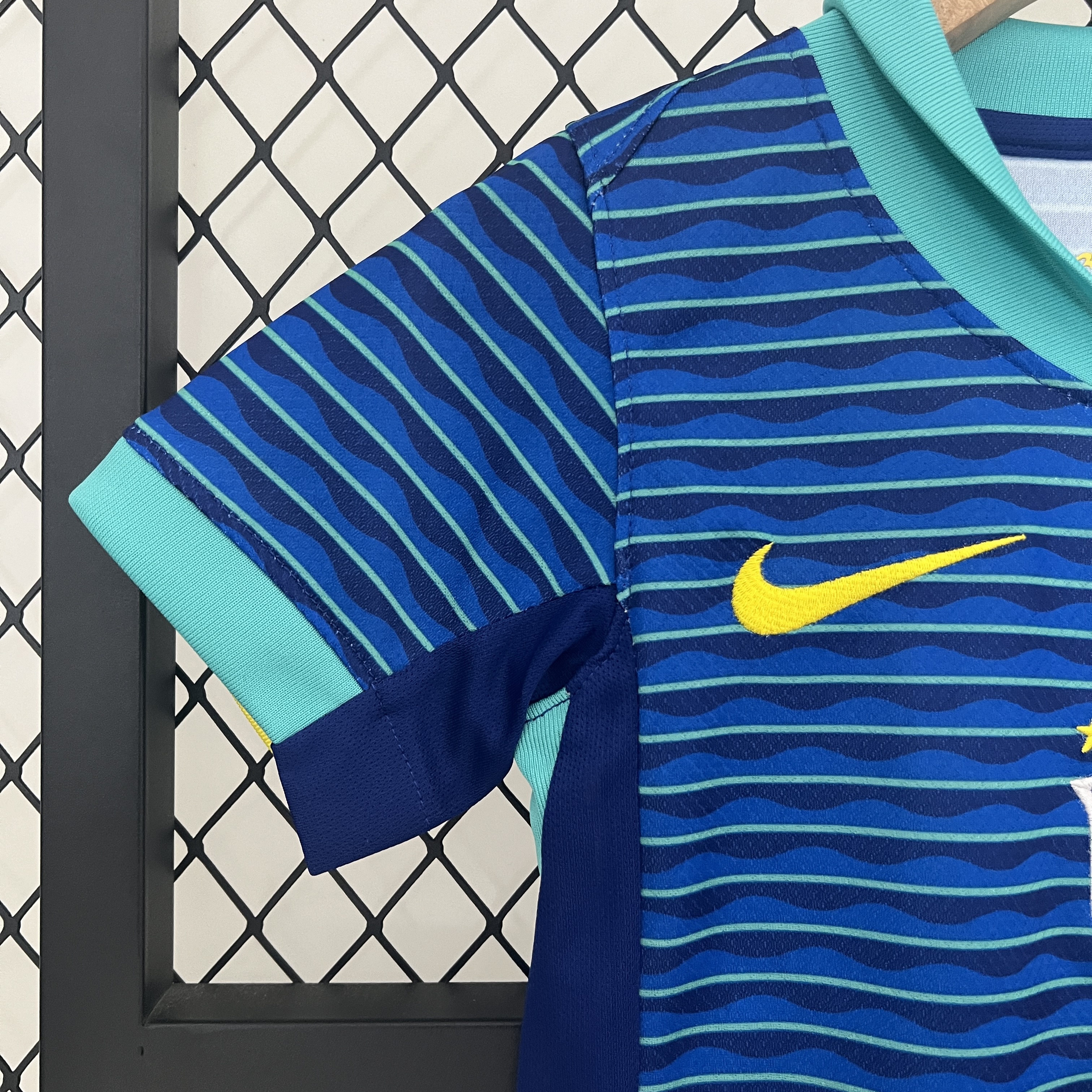 2024 Brazil Away Kids Kit/2024巴西客场童装