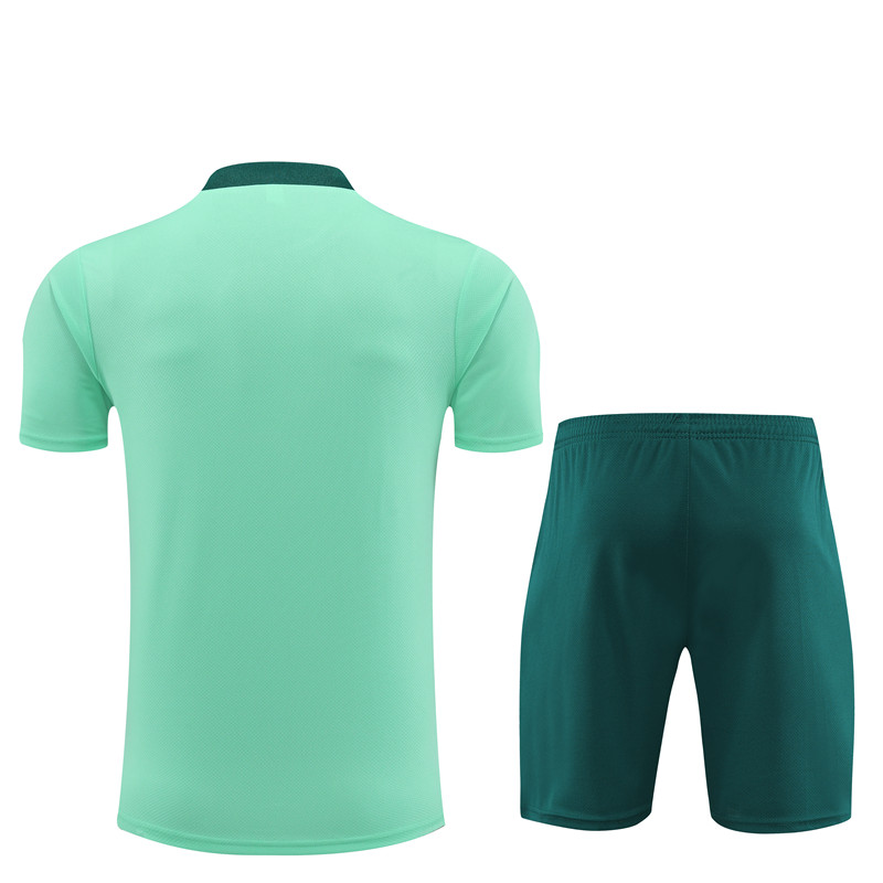 24-25 Tottenham Hotspur Short Sleeve Training Suit/24-25热刺绿色短袖训练服
