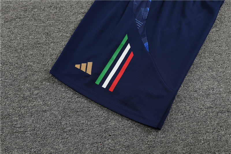 2024 Italy Short Sleeve Training Suit/2024意大利短袖训练服