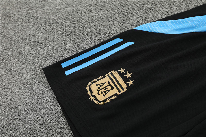 2024 Argentina Short Sleeve Training Suit/2024阿根廷短袖训练服