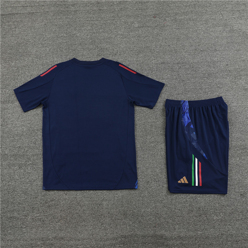2024 Italy Short Sleeve Training Suit/2024意大利短袖训练服