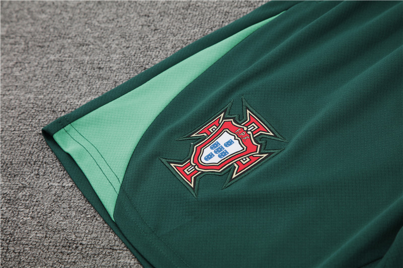 2024 Portugal Short Sleeve Training Suit/2024葡萄牙短袖训练服