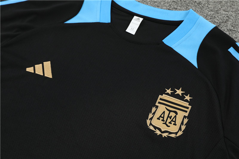 2024 Argentina Short Sleeve Training Suit/2024阿根廷短袖训练服