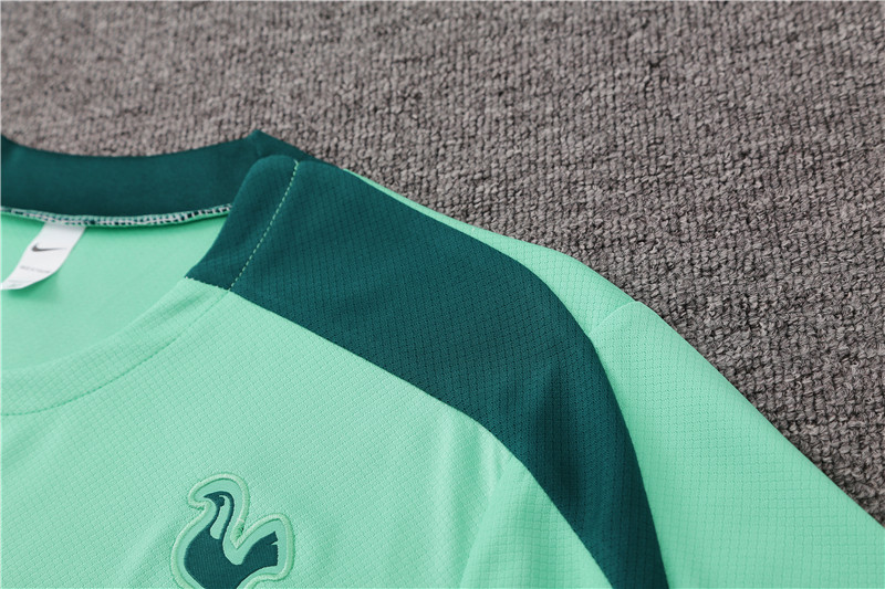 24-25 Tottenham Hotspur Short Sleeve Training Suit/24-25热刺绿色短袖训练服