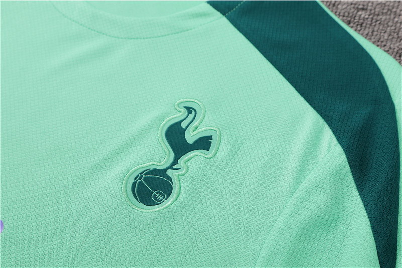 24-25 Tottenham Hotspur Short Sleeve Training Suit/24-25热刺绿色短袖训练服