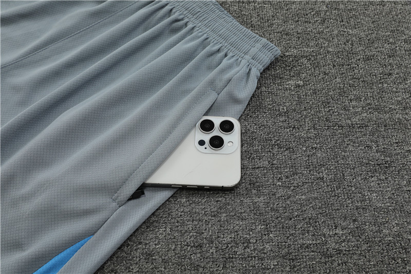 24-25 Atletico Madrid Light Blue Short Sleeve Training Suit/ 24-25 马竞浅蓝色短袖训练服