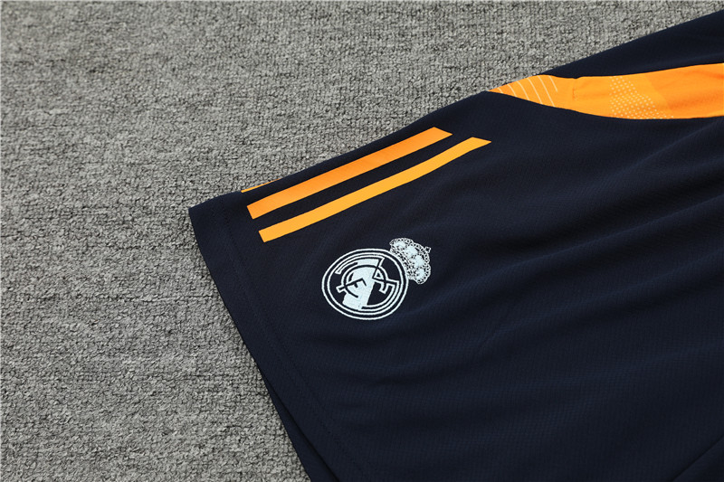 24-25 Real Madrid Light Blue Short Sleeve Training Suit/ 24-25 皇马浅蓝色短袖训练服