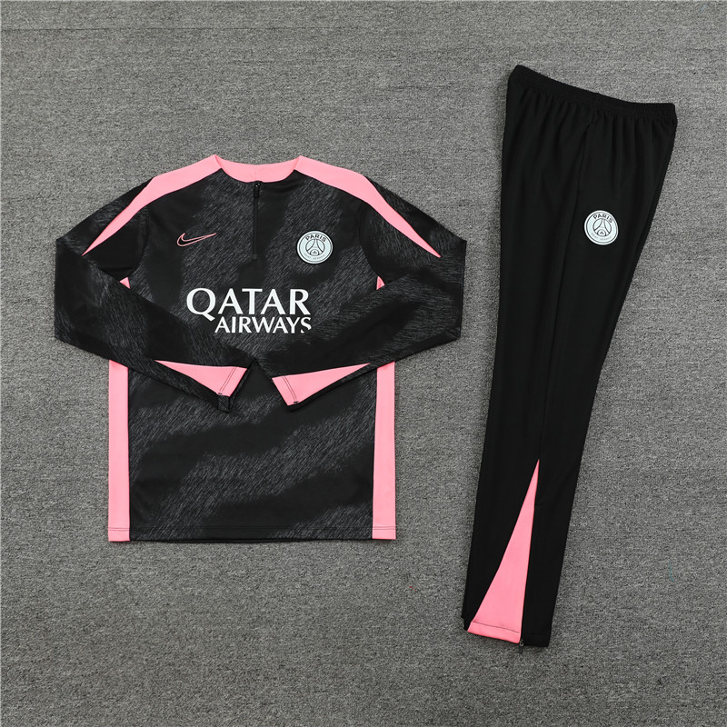 24-25 PSG Black Training Suit/24-25 PSG 黑色迷彩训练服