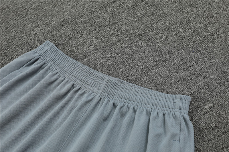 24-25 Atletico Madrid Gray Short Sleeve Training Suit/ 24-25 马竞灰色短袖训练服