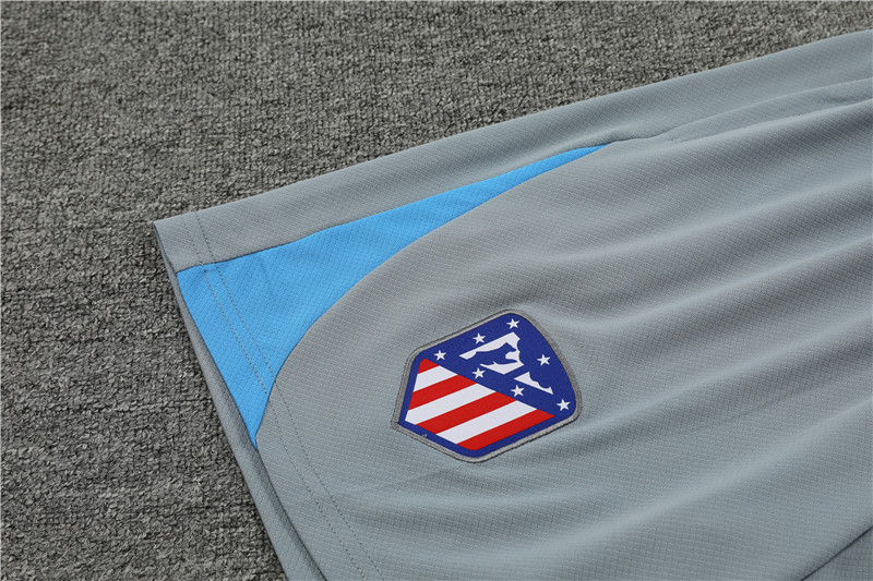 24-25 Atletico Madrid Light Blue Short Sleeve Training Suit/ 24-25 马竞浅蓝色短袖训练服