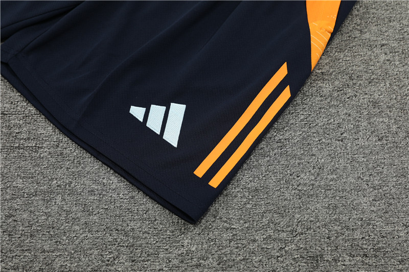 24-25 Real Madrid Light Blue Short Sleeve Training Suit/ 24-25 皇马浅蓝色短袖训练服