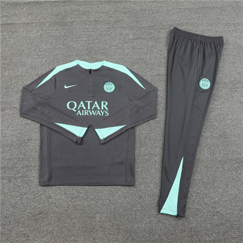24-25 PSG Gray Player Training Suit/ 24-25 PSG 灰色球员训练服