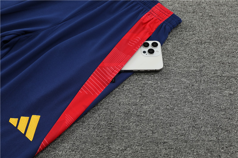 2024 Spain Light Blue Training Suit/2024 西班牙浅蓝色训练服