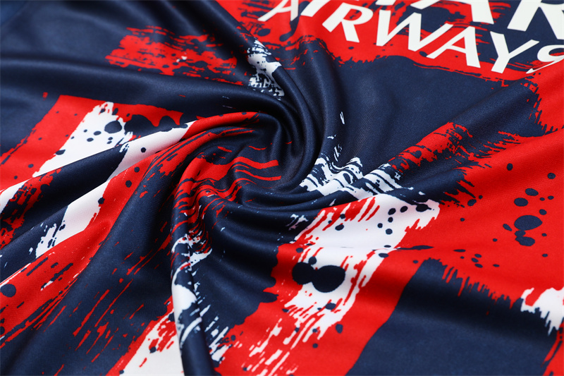 24-25 PSG Blue and Red Training Suit/ 24-25 PSG 蓝色红色训练服