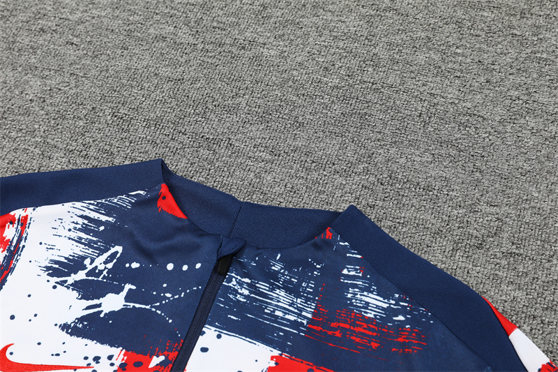 24-25 PSG Blue and Red Training Suit/ 24-25 PSG 蓝色红色训练服