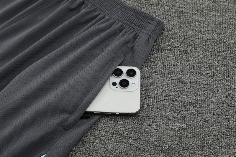 24-25 PSG Gray Short Sleeve Training Suit/ 24-25 PSG 灰色短袖训练服