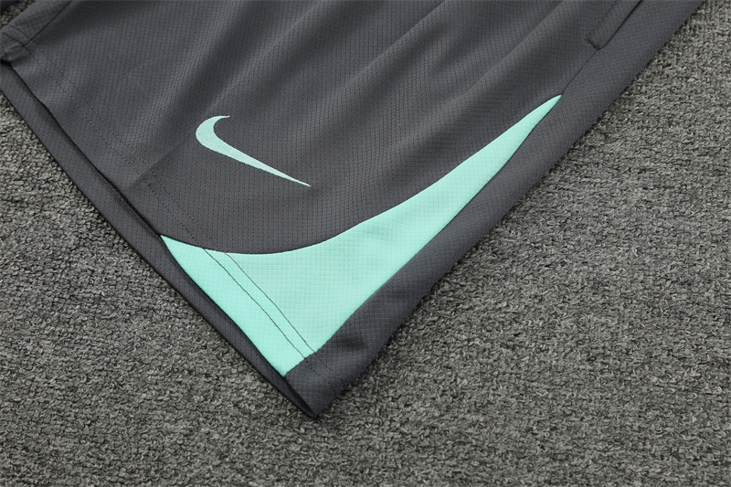 24-25 PSG Gray Short Sleeve Training Suit/ 24-25 PSG 灰色短袖训练服