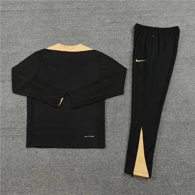 24-25 PSG Black Player Version Training Suit/24-25PSG巴黎半拉训练服,球员版