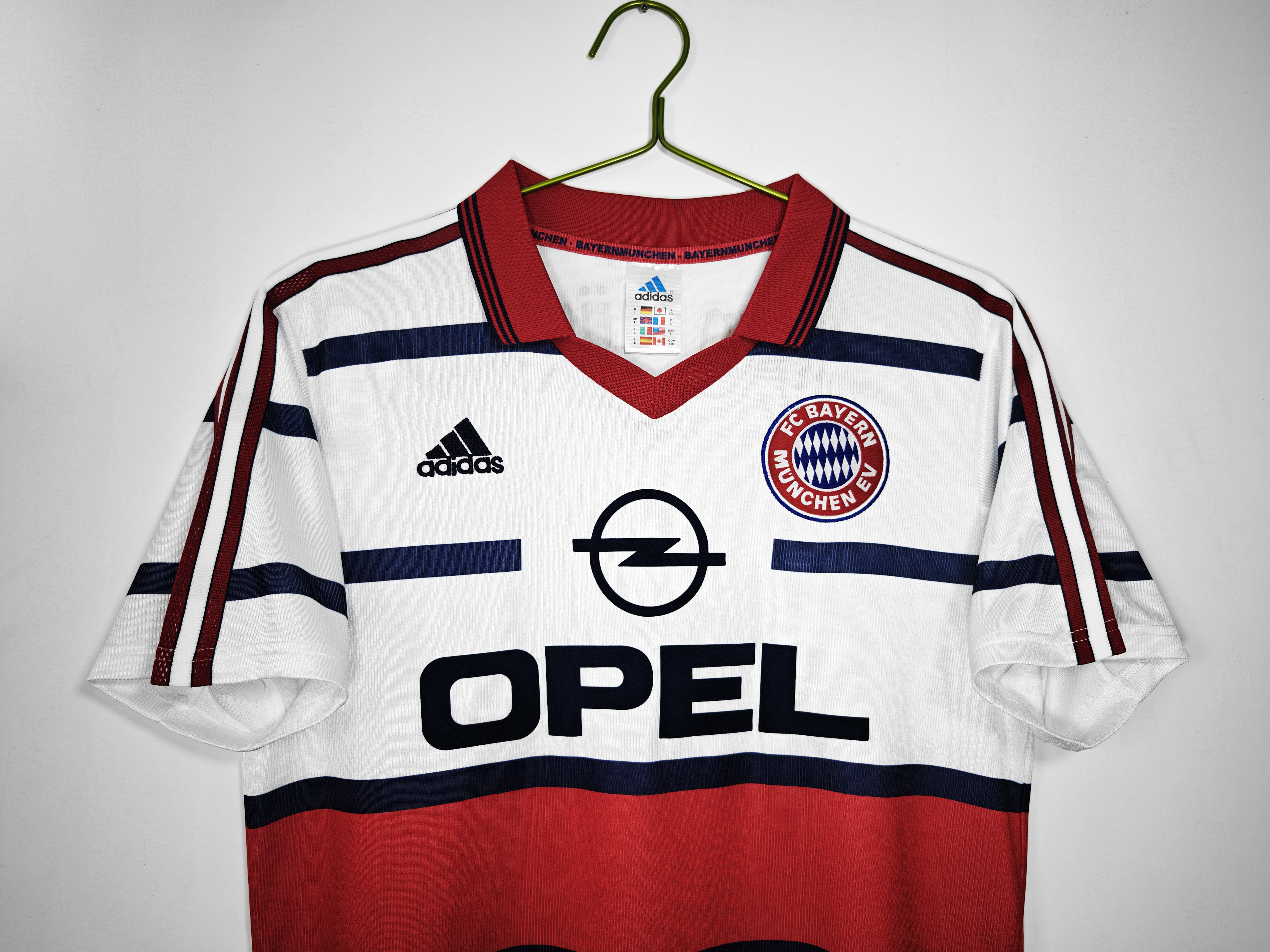 98-00 Bayern Munich Away Retro Jersey/ 98-00 拜仁客场
