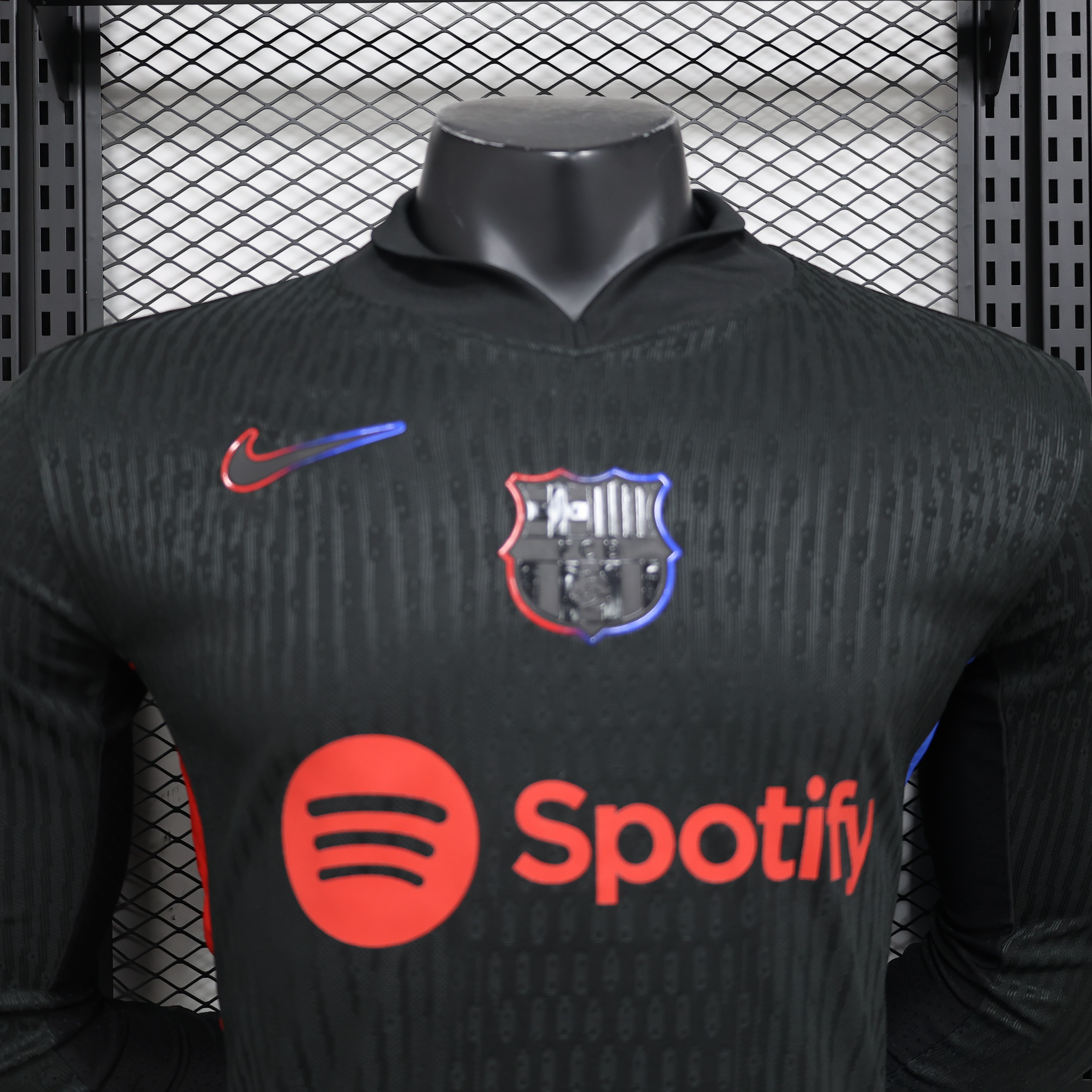 24-25 Barcelona Away player Long Sleeve Jersey/ 24-25 巴萨客场球员版长袖