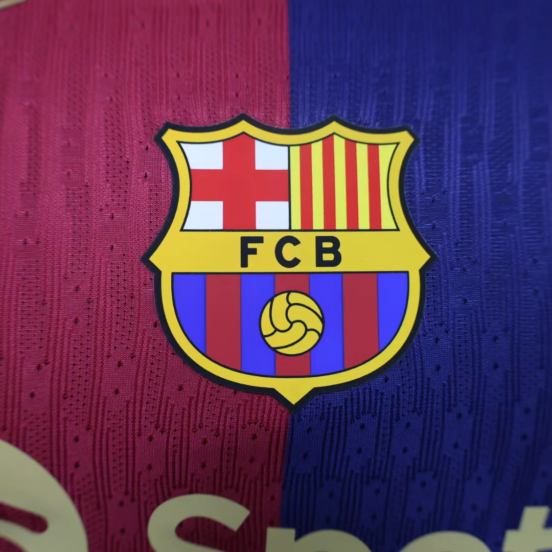 24-25 Barcelona Home player VersionJersey/ 24-25巴萨主场球员版