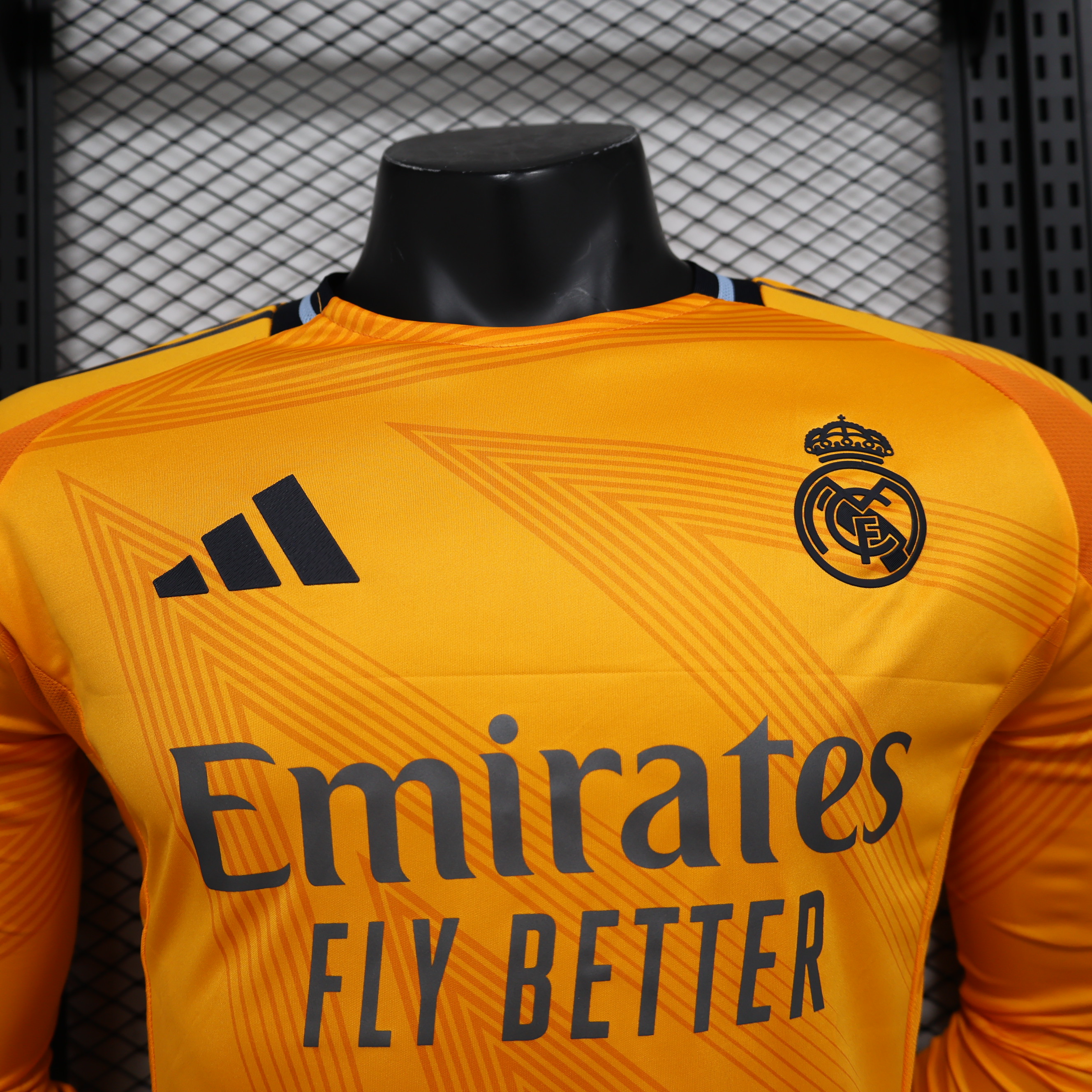 24-25 Real Madrid Away Long Sleeve Player Jersey/24-25皇马客场长袖球员版