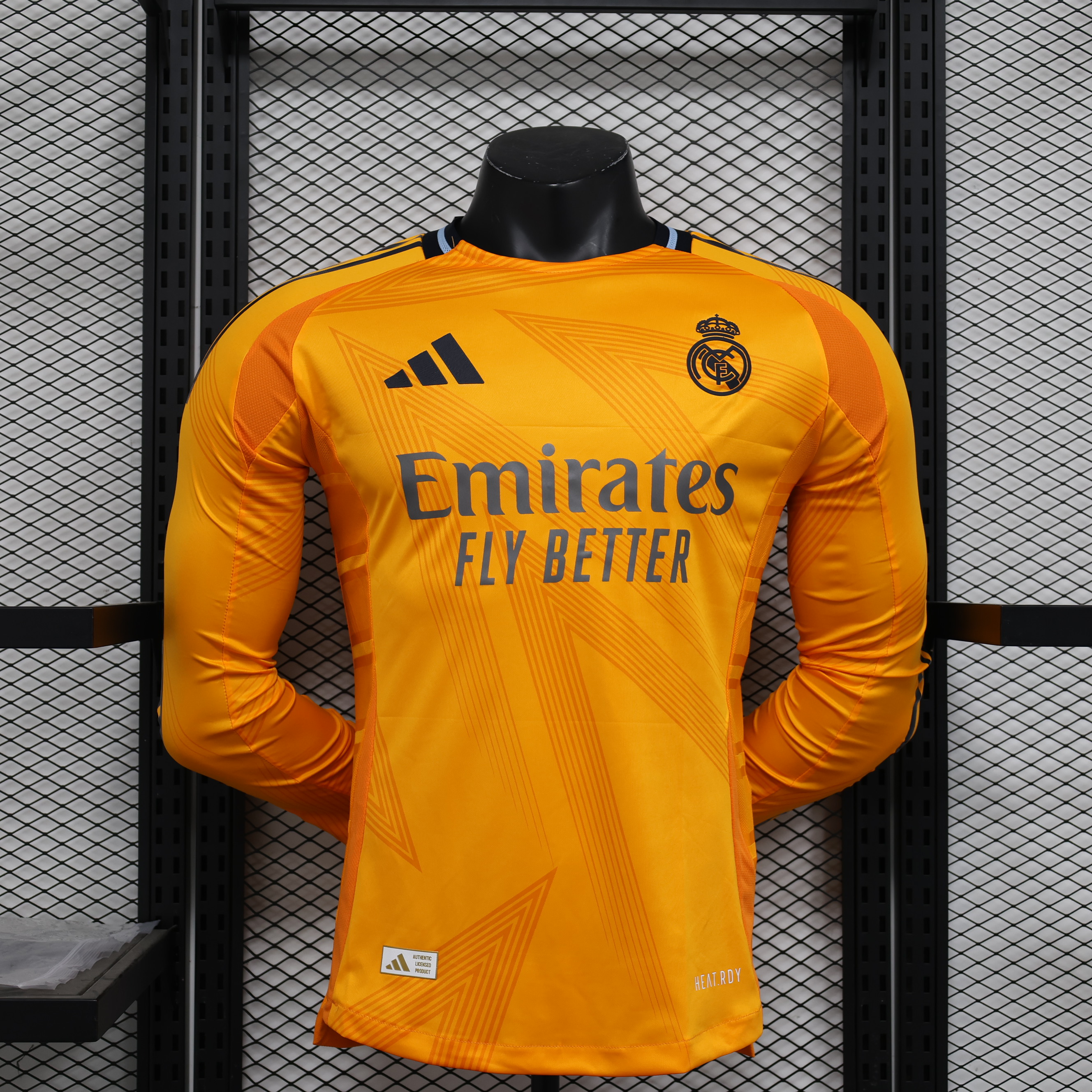 24-25 Real Madrid Away Long Sleeve Player Jersey/24-25皇马客场长袖球员版