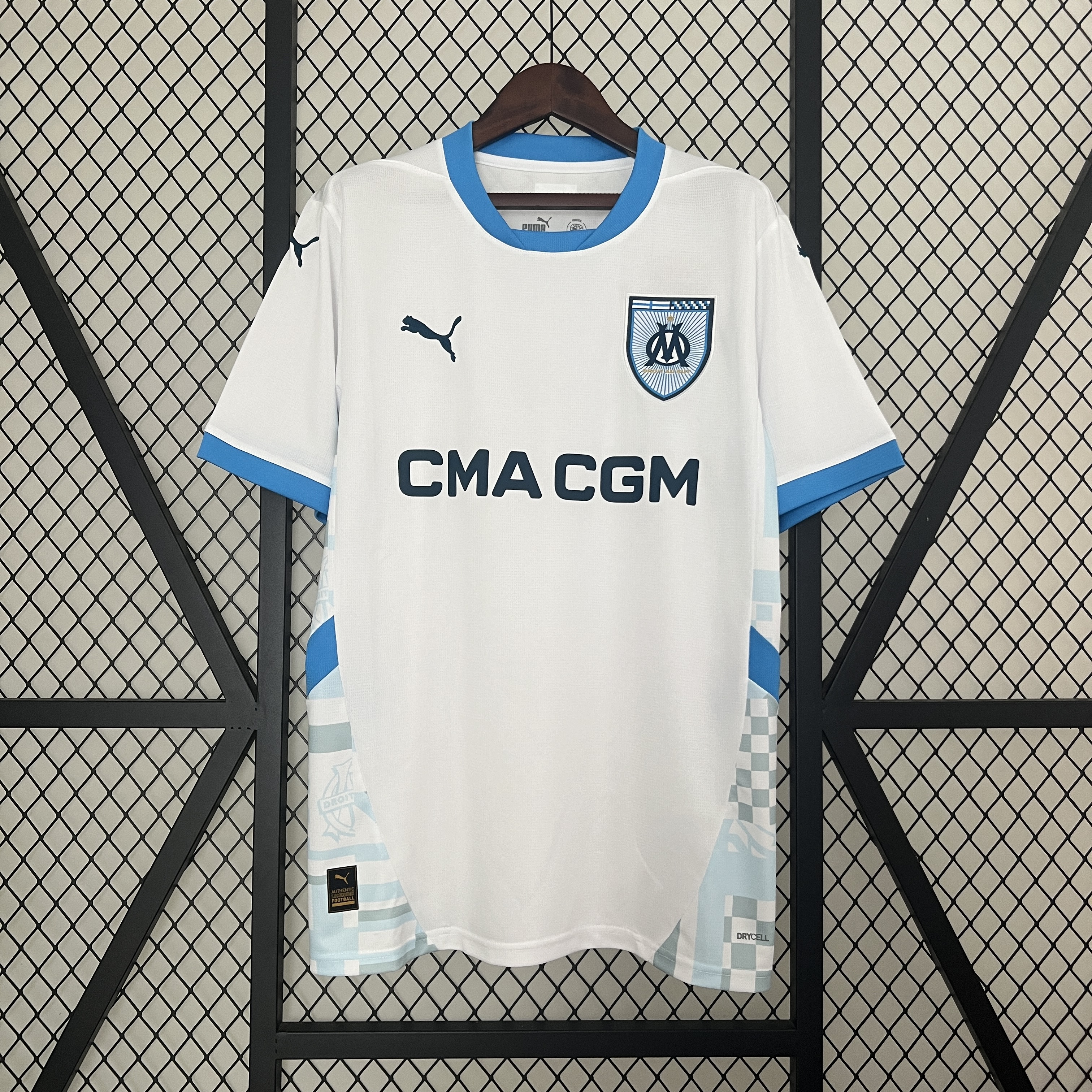 24-25 Marseille Home Fans Jersey/24-25马赛主场球迷版